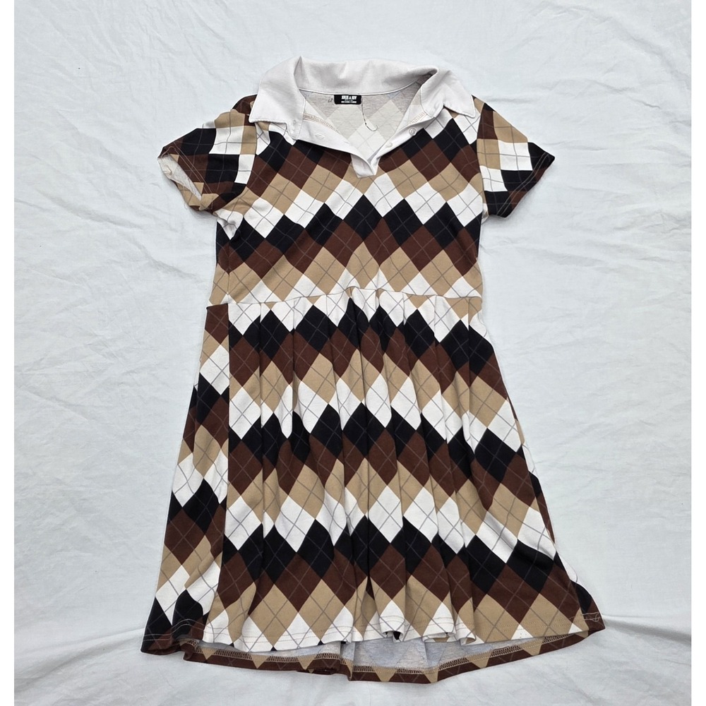 Jolie & Joy Plaid Midi Dress Size XL